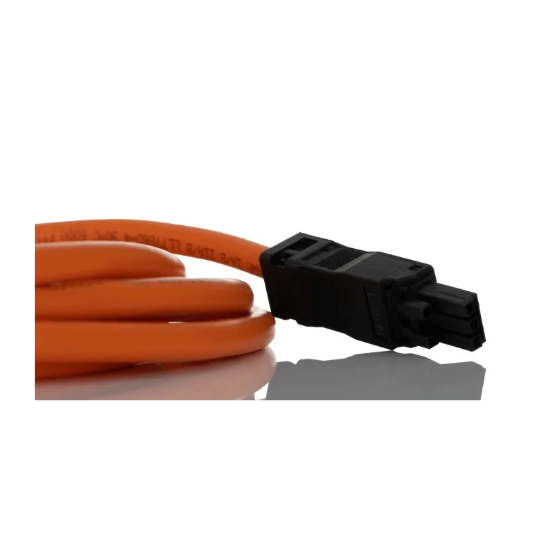 Rittal Adapter Connection Cable for Use with LED System Light 100 to 240V AC Supply Voltage Range 3 m Length 2500500