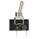 Arcolectric (Bulgin) Ltd Toggle Switch, Panel Mount, On-Off, SPST, Tab Terminal, 16A Contact Current, 250V AC C3900BAAAA