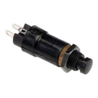 Arcolectric (Bulgin) Ltd 0919 Series Miniature Momentary Push Button Switch Panel Mount 7.1 mm Cutout SPST IP66 T0919SOAAF