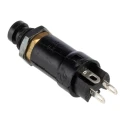 Arcolectric (Bulgin) Ltd 0919 Series Miniature Momentary Push Button Switch Panel Mount 7.1 mm Cutout SPST IP66 T0919SOAAF