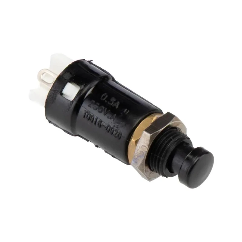 Arcolectric (Bulgin) Ltd 0918 Series Miniature Momentary Push Button Switch, Panel Mount, 7.1 mm Cutout, SPST T0918SOAAA