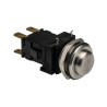 Arcolectric (Bulgin) Ltd 8300 Series Push Button Switch Latching Panel Mount 12.9 mm Cutout DPDT IP66 250 V AC 16A H8350RPAAA