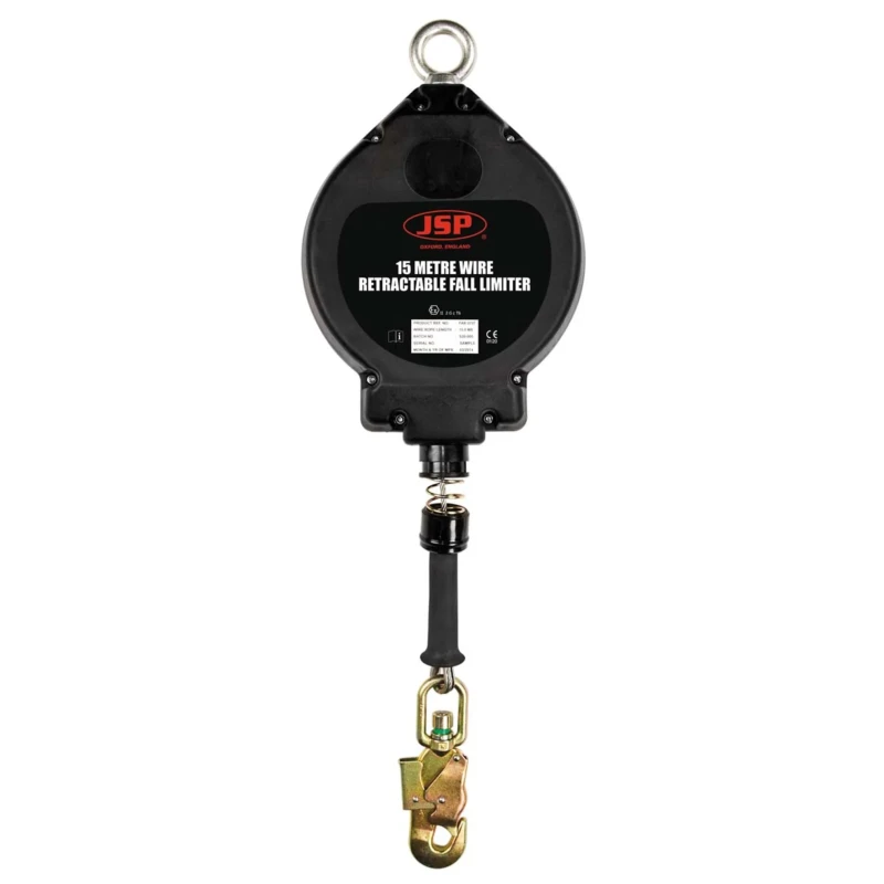 JSP Fall Arrester Kit Plastic Lifeline Length 15m Galvanised Steel FAR0707