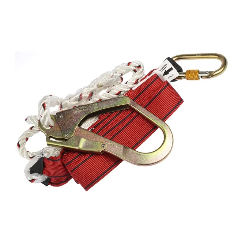 JSP Safety Harness Kit with Draw String Bag, Single Leg Lanyard, Adjustable Straps, 136kg Capacity FAR1102