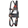 JSP Safety Harness, Universal Size, 136 kg Weight Capacity, Steel Material, Pass Through Buckle, FAR0303