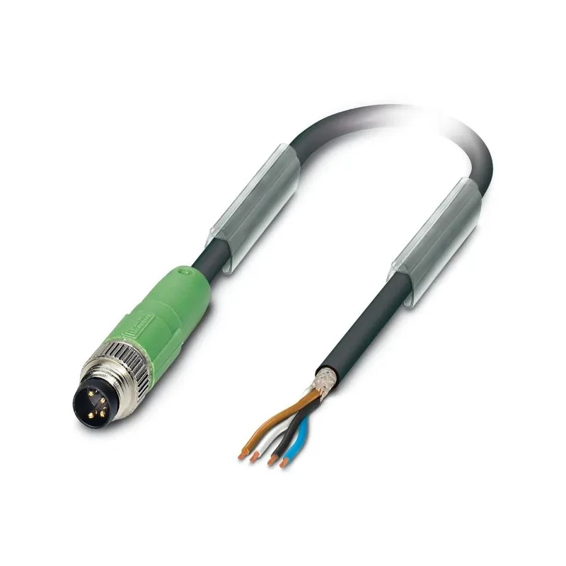 Phoenix Contact Sensor Actuator Cable Male 4 way M8 to 4 way Unterminated, 1.5 m Length, Polyurethane Jacket, 30V 1521818