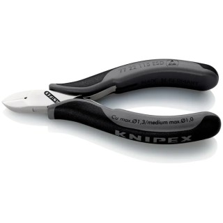 Knipex ESD Safe Side Cutter High Grade Special Tool Steel Bi-Metal Handle 115mm 77 22 115 ESD