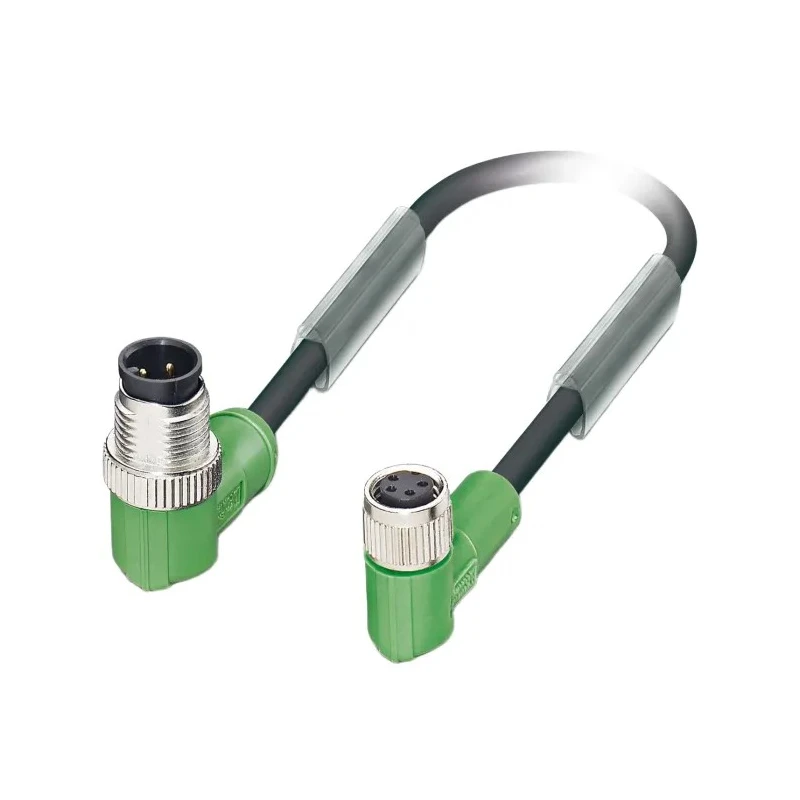 Phoenix Contact Sensor Actuator Cable Male 4 way M12 to Female 4 way M8 3 m, Polyurethane Jacket, 30V 1671580
