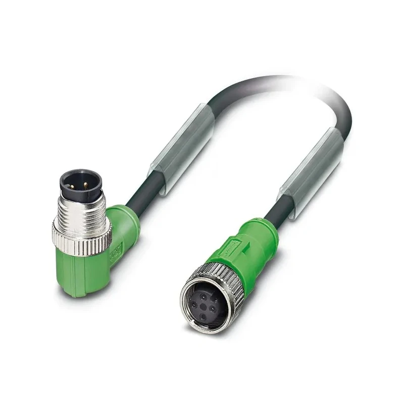 Phoenix Contact Sensor Actuator Cable Male 4-Way M12 to Female 4-Way M12 1.5m PUR Halogen-Free 250V 1668616