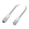 Phoenix Contact Sensor Actuator Cable 3-Position, Male to Female M8 Straight Connectors, 600 mm 1406491