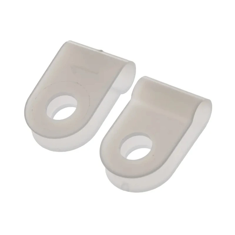 HellermannTyton Polyamide P-Clip 10 mm Width, 3.2 mm Closed Inside Diameter, Natural Colour 211-60019 H1P-PA66-NA