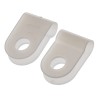 HellermannTyton Polyamide P-Clip 10 mm Width, 3.2 mm Closed Inside Diameter, Natural Colour 211-60019 H1P-PA66-NA