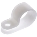 HellermannTyton Polyamide P-Clip 8 mm Closed Inside Diameter 10 mm Width Natural Colour with 4.2 mm 211-60049 H4P-PA66-NA