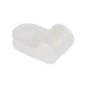 HellermannTyton Polyamide P-Clip 6.5 mm Closed Inside Diameter, Natural Colour, 10 mm Width, 4.2 mm 211-60039 H3P-PA66-NA