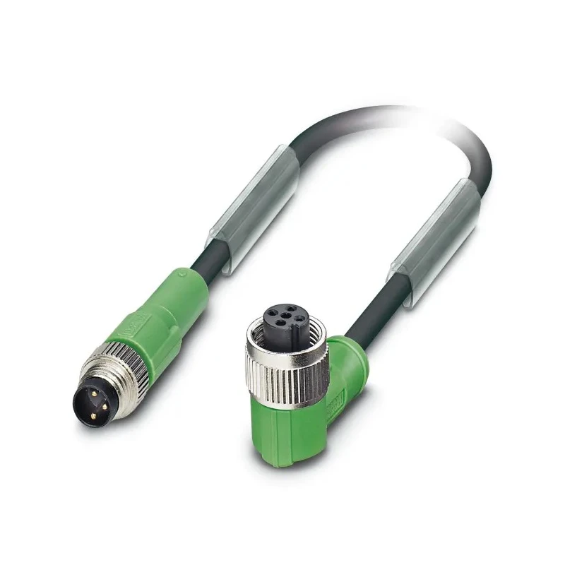 PHOENIX CONTACT Sensor Actuator Cable Male 3 way M8 to Female 3 way M12 1.5 m 60V 1682362