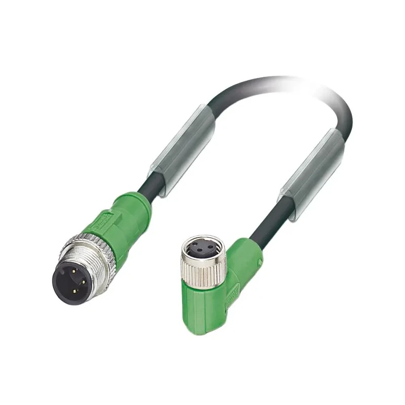 Phoenix Contact Sensor Actuator Cable Male 3 Way M12 to Female 3 Way M8, Polyurethane Jacket, 1.5m Length, 125V 1668852