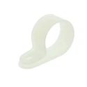 HellermannTyton Polyamide P-Clip 17.5 mm Closed Inside Diameter Natural Colour 10 mm Width 211-60109 H10P-PA66-NA