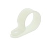 HellermannTyton Polyamide P-Clip 17.5 mm Closed Inside Diameter Natural Colour 10 mm Width 211-60109 H10P-PA66-NA