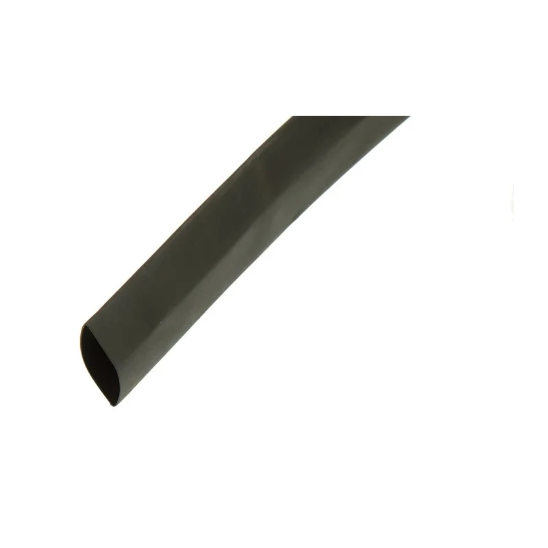 HellermannTyton Heat Shrink Tubing Black 12.7 mm Sleeve Diameter x 5m Length 2:1 Shrink 300-31270 HIS-PACK-12.7/6.4-PO-X-BK