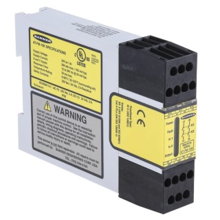 Banner Push Button Safety Monitoring Relay 6A Current Rating 24V DC AT-FM-10K