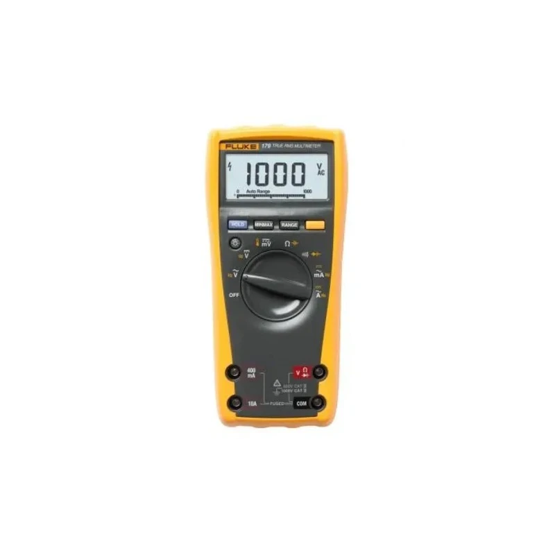 Fluke Portable True-RMS Digital Multimeter Kit with Probes, Test Leads and Case Fluke 179 + C25