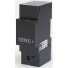 Muller 6 Digit Elapsed Time Counter BW70 24V 50-60Hz DIN Rail Mount Germany