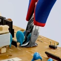 Knipex 120mm Bi-Material Handle End Cutter with 1.5 mm Cutting Capacity 64 32 120