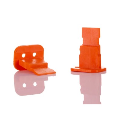 Deutsch DT Polybutylene Terephthalate Female 2 Way Wedge Lock Automotive Connector Accessory W2S