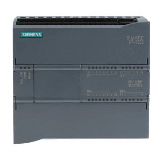 Siemens SIMATIC S7-1200 Series PLC CPU with 14 Analogue and Digital Inputs, 10 Digital Relay Outputs 6ES7214-1BG40-0XB0
