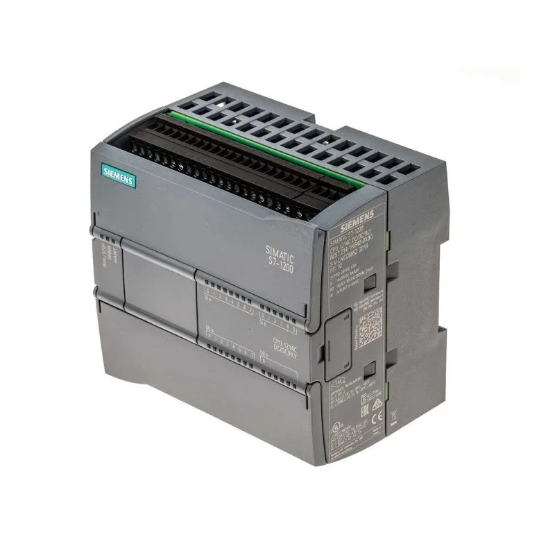 Siemens SIMATIC S7-1200 Series PLC CPU 14-Input Analogue Digital Input 10 Digital Relay Outputs 6ES7214-1HG40-0XB0