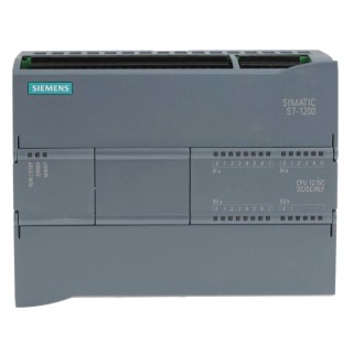 Siemens SIMATIC S7-1200 Series PLC CPU, 14-Input, Analogue and Digital Input, 10 Digital and Relay 6ES7215-1HG40-0XB0