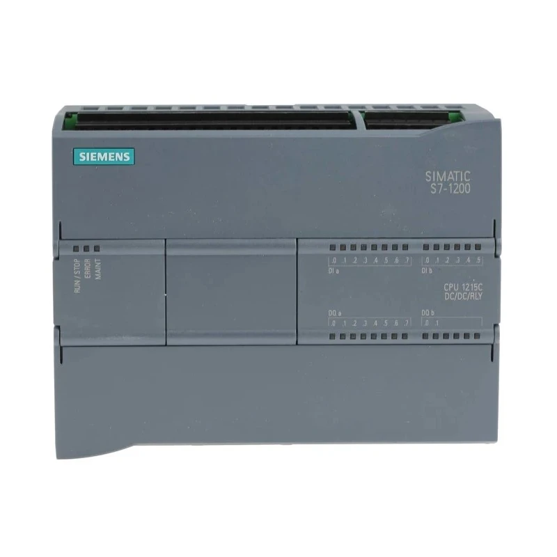 Siemens SIMATIC S7-1200 Series PLC CPU, 14-Input, Analogue and Digital Input, 10 Digital and Relay 6ES7215-1HG40-0XB0