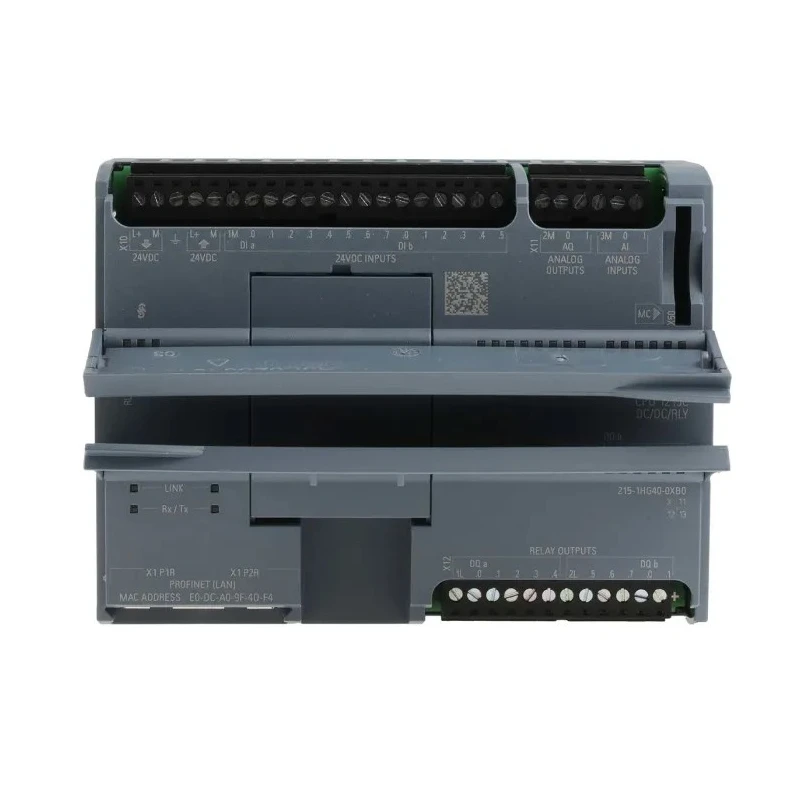 Siemens SIMATIC S7-1200 Series PLC CPU, 14-Input, Analogue and Digital Input, 10 Digital and Relay 6ES7215-1HG40-0XB0
