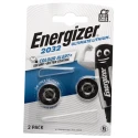 Energizer CR2032 Lithium Manganese Dioxide Button Battery 3 V 235mAh 20 mm Diameter 2 Pack CR2032