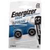 Energizer CR2032 Lithium Manganese Dioxide Button Battery 3 V 235mAh 20 mm Diameter 2 Pack CR2032