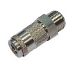 RS PRO Brass Quick Air Coupling M5 Female BSP Nickel Plated Brass Pneumatic Connector 12 bar 187-8860