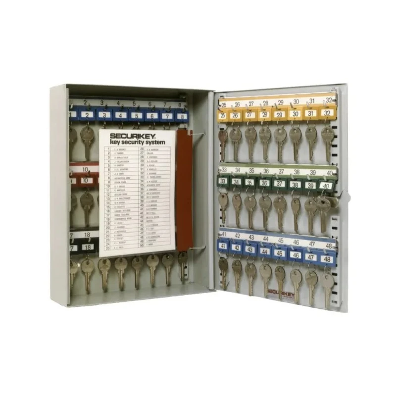 Securikey 48 Grey Steel Key Cabinet Wall Mount KC048ZECLIP54