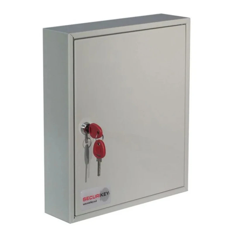 Securikey 48 Grey Steel Key Cabinet Wall Mount KC048ZECLIP54