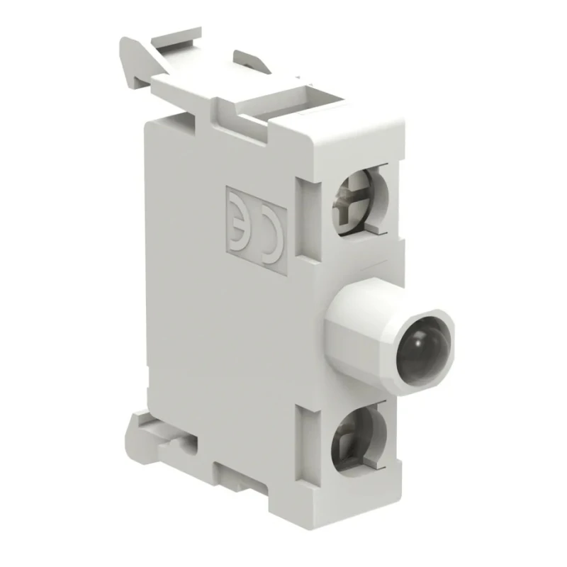 Lovato Electric Push Button Accessory with Illuminated Contact Block , Rated Frequency 50-60Hz, Operating LPXLPBM3