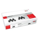 Wurth Elektronik EMI Filter Kit WE-AFB Series 18 Piece High Temperature NiZn Ferrite Core Suppression Filters 742700