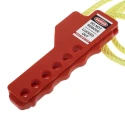 Spectrum Industrial RS PRO Black Yellow 6-Lock Lockout ABS Polyvinyl Chloride Nylon Squeezer Multi-Purpose Cable 862-5196