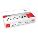 Wurth Elektronik WE-TI Radial Leaded Wire Inductor Kit 15 Pieces 10μH–150mH Model 744743