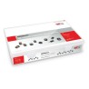 Wurth Elektronik WE-TI Radial Leaded Wire Inductor Kit 15 Pieces 10μH - 150mH Model 744743