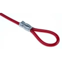 RS Pro Red 6-Lock Lockout Stainless Steel Polypropylene Economy Multi-Purpose Cable Lockout 8.25mm 862-5199
