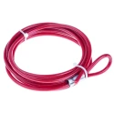 RS Pro Red 6-Lock Lockout Stainless Steel Polypropylene Economy Multi-Purpose Cable Lockout 8.25mm 862-5199