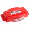 RS PRO Red 4-Lock Lockout Polypropylene Adjustable Gate Valve Lockout, 8.25 mm 862-5177