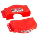 RS PRO Red 4-Lock Lockout Polypropylene Adjustable Gate Valve Lockout, 8.25 mm 862-5177