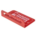 RS PRO Red Polyvinyl Chloride 6 Padlock Lockout Station 126mm x 75mm x 33mm 862-5256