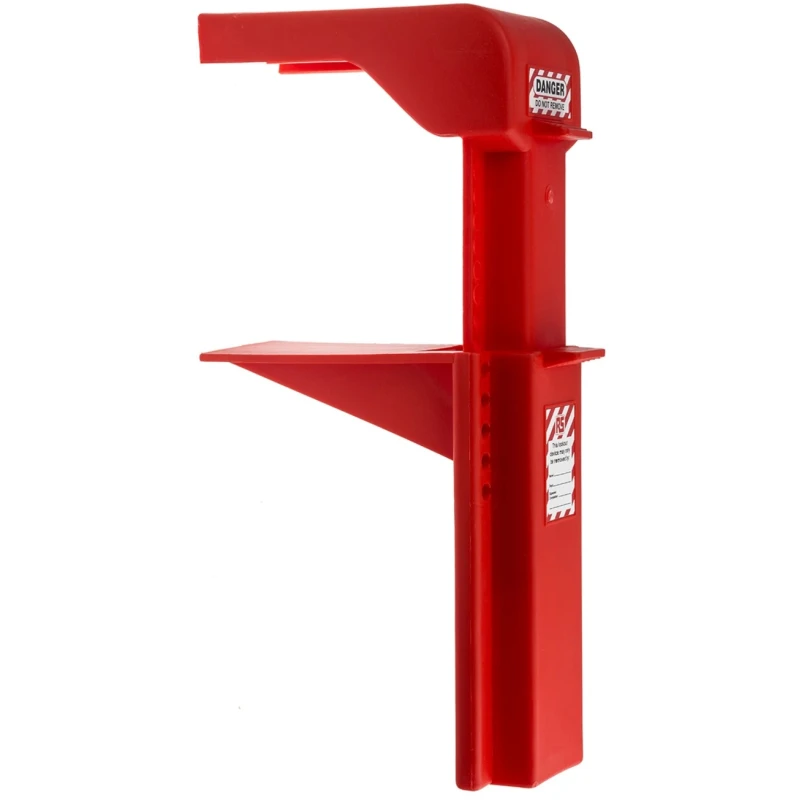 RS PRO Red 10-Lock Lockout Polyurethane Ball Valve Lockout 8.5 mm 862-5183