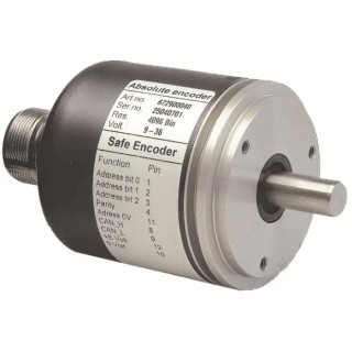 ABB RSA Series Absolute Encoder 24V DC, Solid Shaft, 10mm Shaft Diameter 2TLA020070R3600 RSA 597